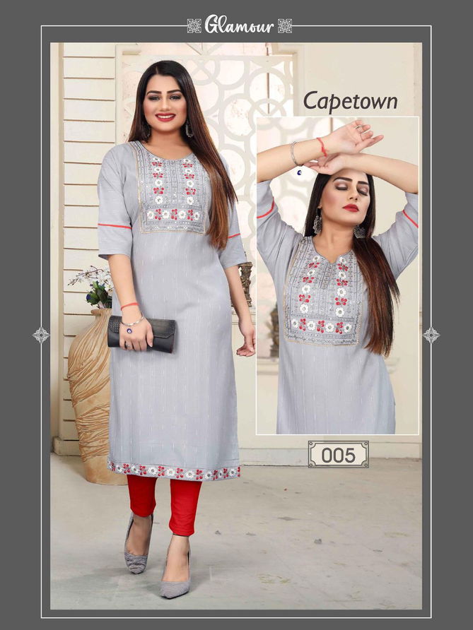 Beauty Queen Capetown 2 Ethnic Wear Wholesale Kurti Collection 